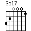 chord Sol7