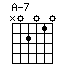 chord A-7