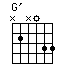 chord G'