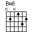 chord Bm6