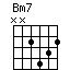 chord Bm7