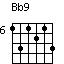 chord Bb9