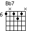 chord Bb7