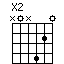 chord X2