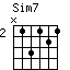 chord Sim7