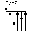chord Bbm7
