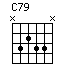 chord C79