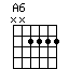 chord A6