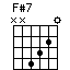 chord F#7