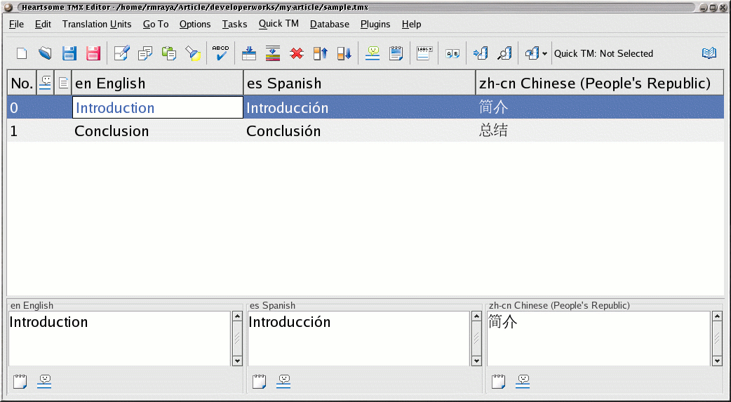 TMX Editor